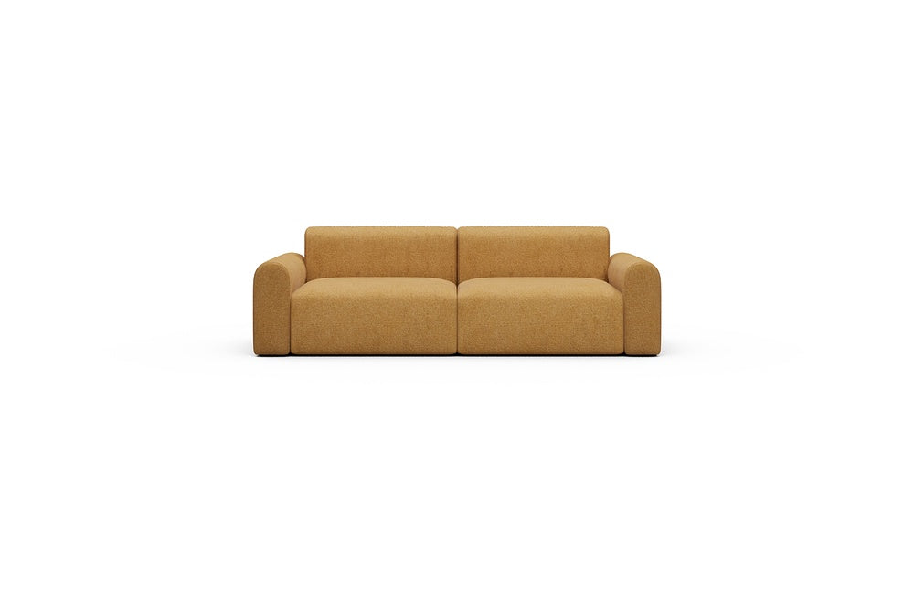 Rund Casual Modular Sofa - Configurations 1 - B2L - 240 x 97 cm - 2,5 Seater - 497 Casone Warm Yellow