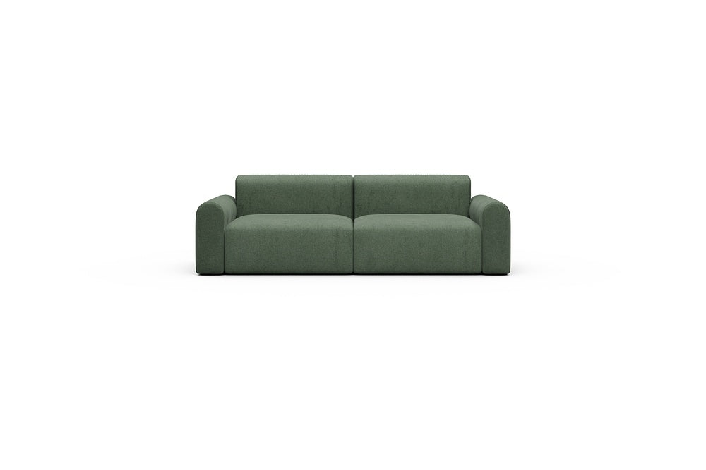 Rund Casual Modular Sofa - Configurations 1 - B2L - 240 x 97 cm - 2,5 Seater - 498 Casone Forest Green