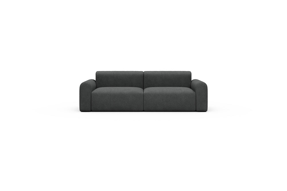 Rund Casual Modular Sofa - Configurations 1 - B2L - 240 x 97 cm - 2,5 Seater - 529 Bouclé Charcoal