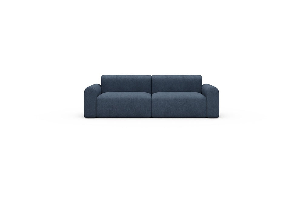 Rund Casual Modular Sofa - Configurations 1 - B2L - 240 x 97 cm - 2,5 Seater - 537 Bouclé Blue