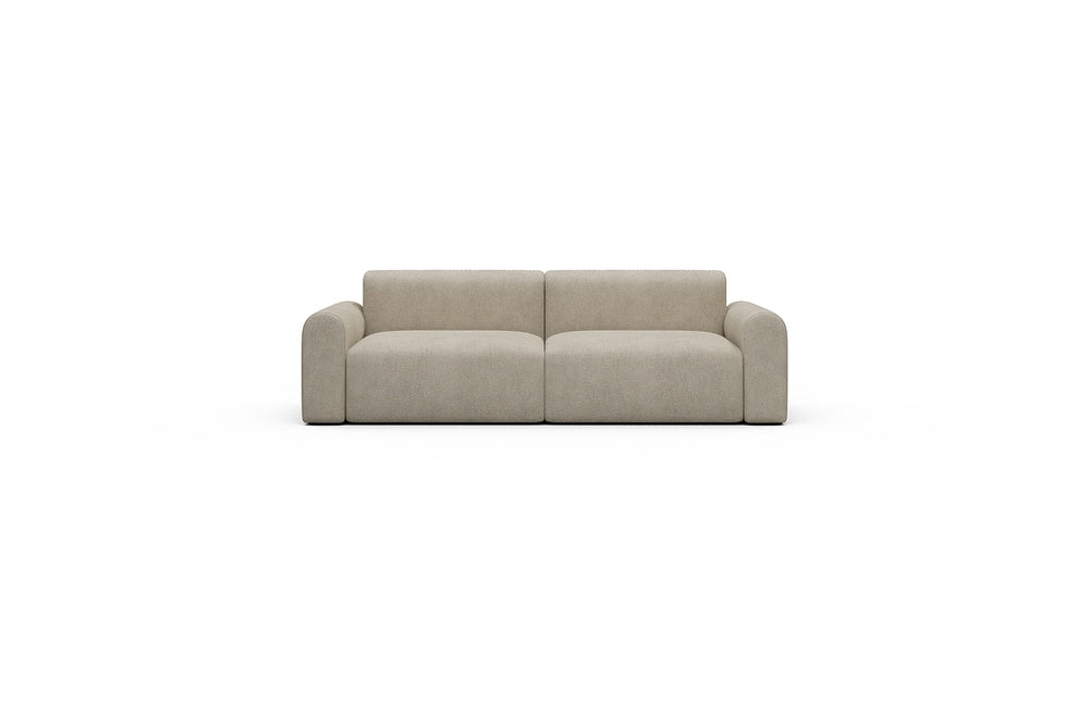 Rund Casual Modular Sofa - Configurations 1 - B2L - 240 x 97 cm - 2,5 Seater - 539 Bouclé Beige