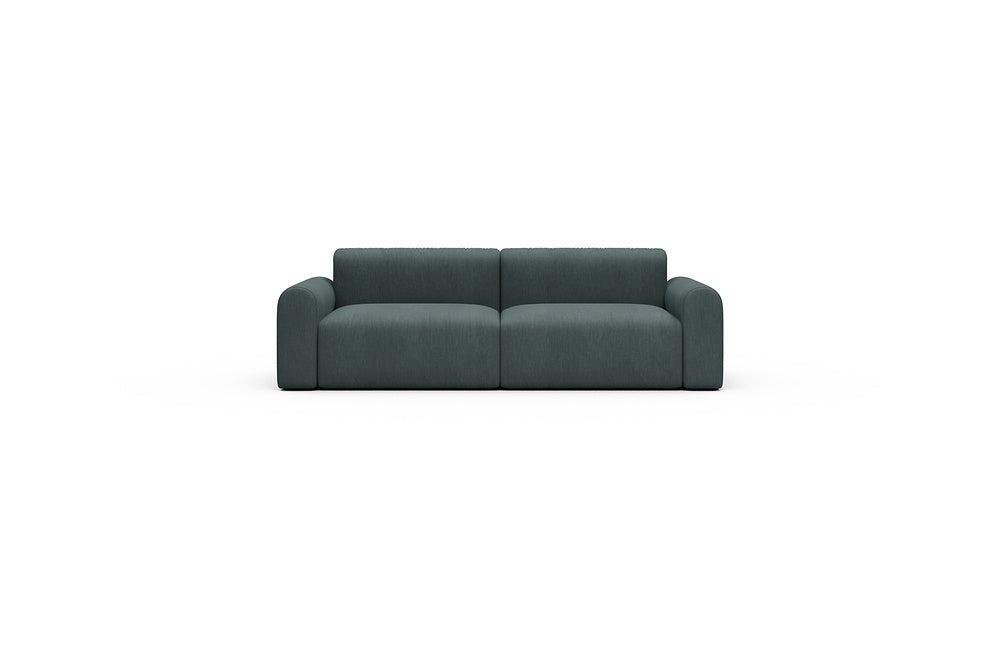 Rund Casual Modular Sofa - Configurations 1 - B2L - 240 x 97 cm - 2,5 Seater - 573 Vivus Dusty Blue