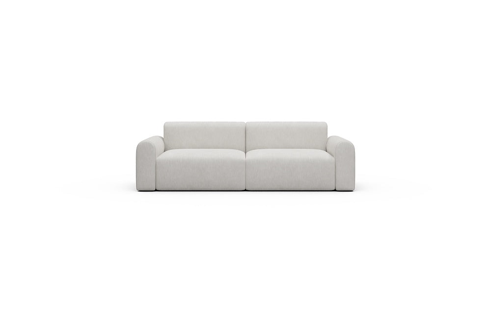 Rund Casual Modular Sofa - Configurations 1 - B2L - 240 x 97 cm - 2,5 Seater - 574 Vivus Dusty Off White