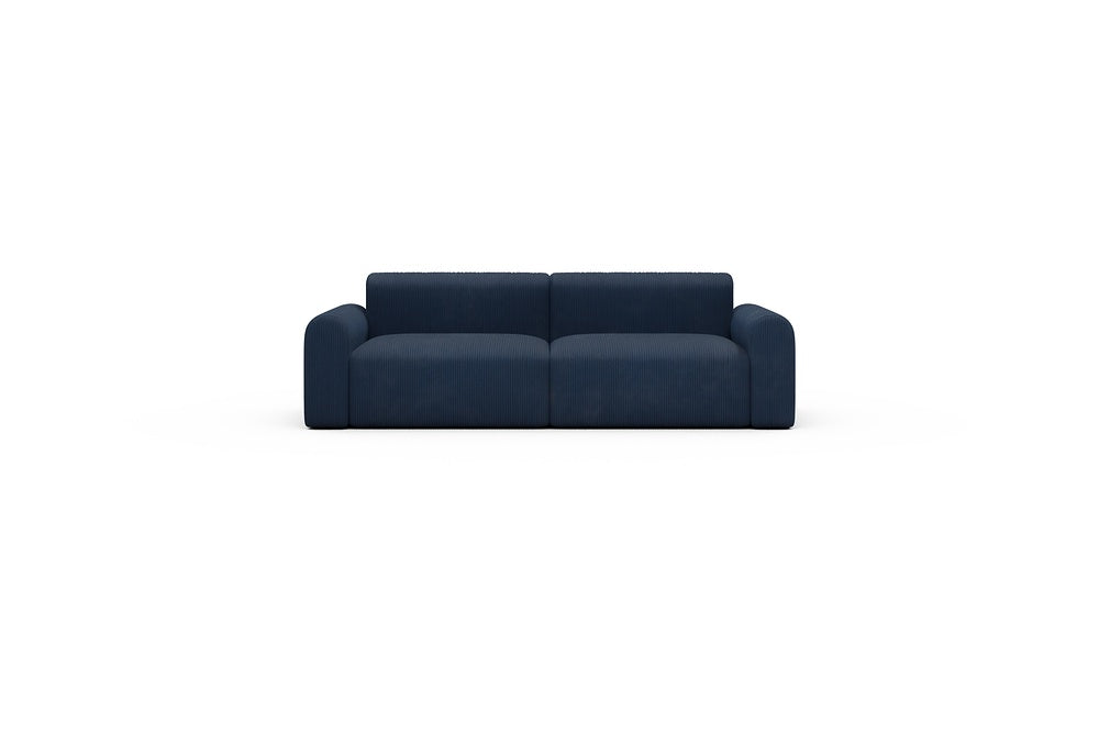 Rund Casual Modular Sofa - Configurations 1 - B2L - 240 x 97 cm - 2,5 Seater - 591 Corduroy Midnight-Blue