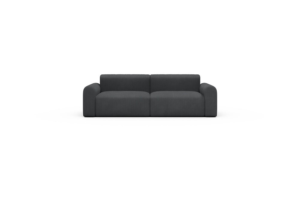 Rund Casual Modular Sofa - Configurations 1 - B2L - 240 x 97 cm - 2,5 Seater - 593 Corduroy Graphite