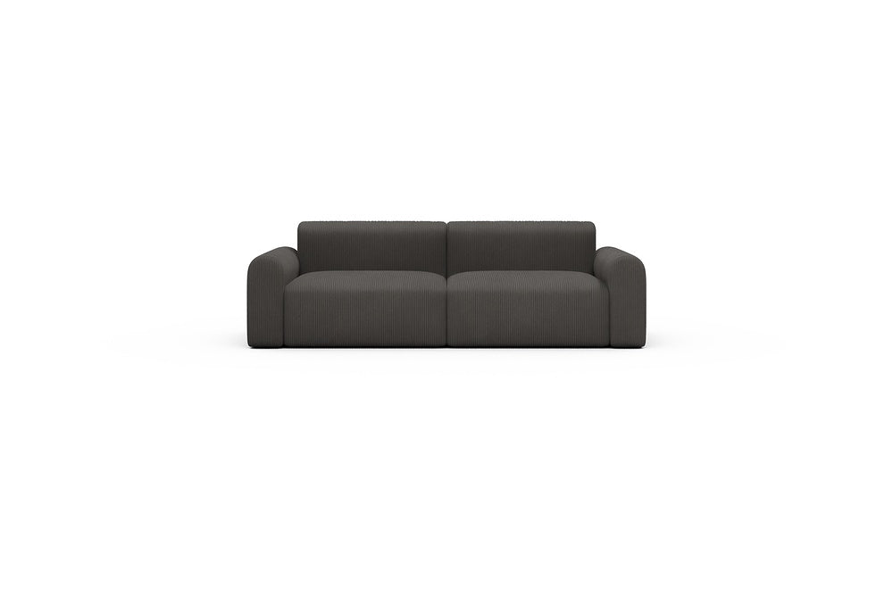 Rund Casual Modular Sofa - Configurations 1 - B2L - 240 x 97 cm - 2,5 Seater - 597 Corduroy Charcoal