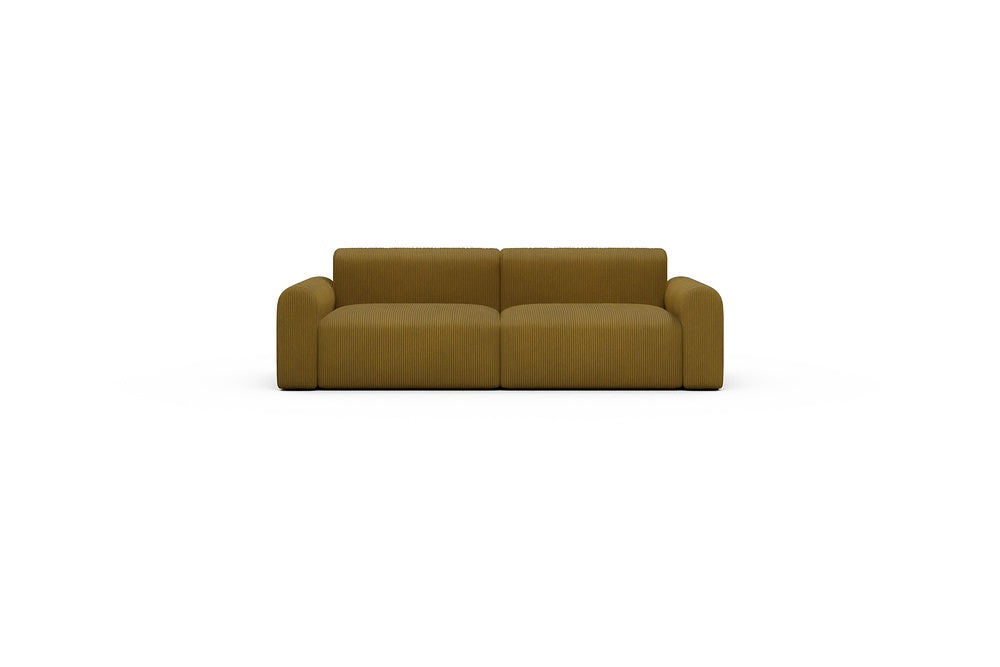 Rund Casual Modular Sofa - Configurations 1 - B2L - 240 x 97 cm - 2,5 Seater - 601 Corduroy Ochre