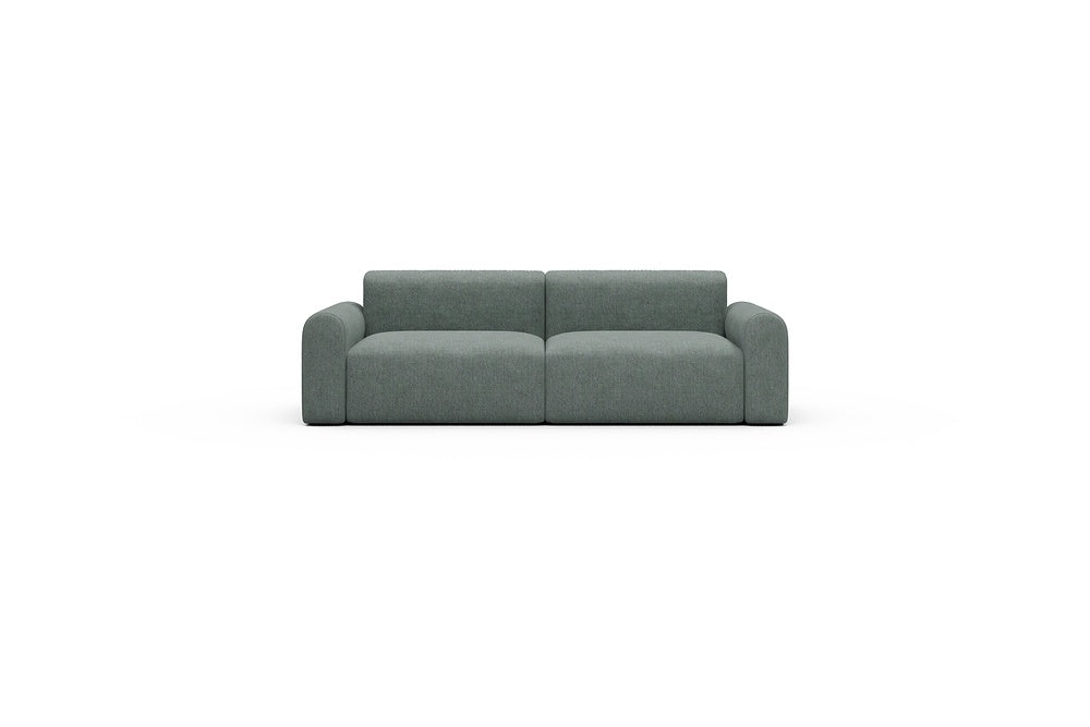 Rund Casual Modular Sofa - Configurations 1 - B2L - 240 x 97 cm - 2,5 Seater - 770 Carreno Cielo Blue