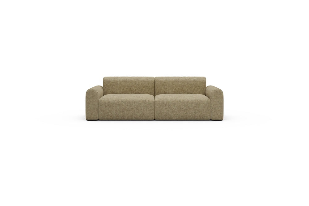 Rund Casual Modular Sofa - Configurations 1 - B2L - 240 x 97 cm - 2,5 Seater - 774 Carreno Sicilian Yellow