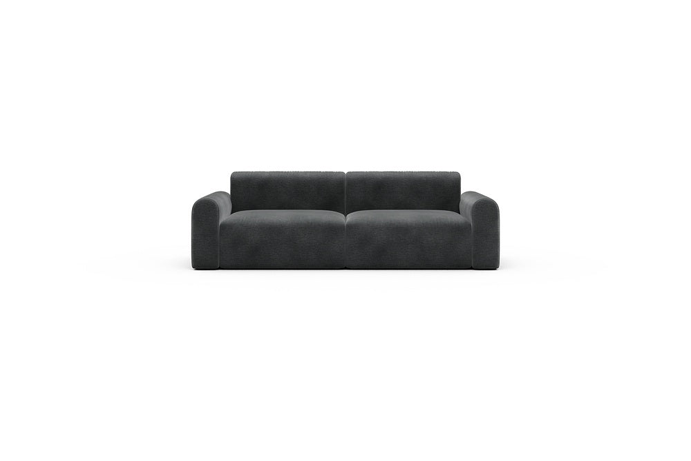 Rund Casual Modular Sofa - Configurations 1 - B2L - 240 x 97 cm - 2,5 Seater - 811 Smooth Deep Warm Grey