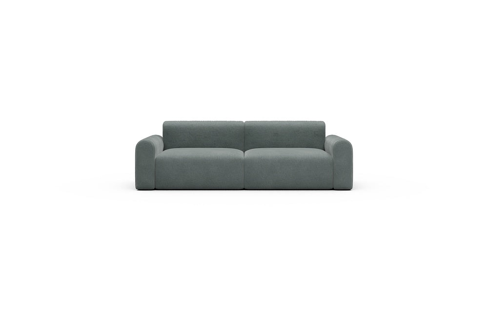 Rund Casual Modular Sofa - Configurations 1 - B2L - 240 x 97 cm - 2,5 Seater - 812 Smooth Smooth Silver Grey