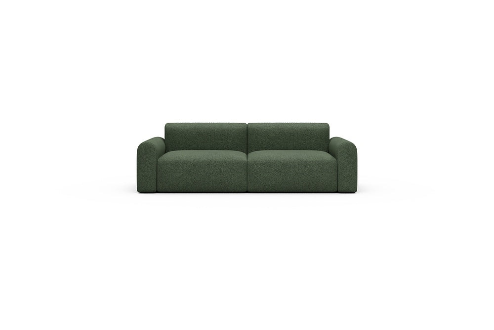 Rund Casual Modular Sofa - Configurations 1 - B2L - 240 x 97 cm - 2,5 Seater - 869 Vanora Deep Green
