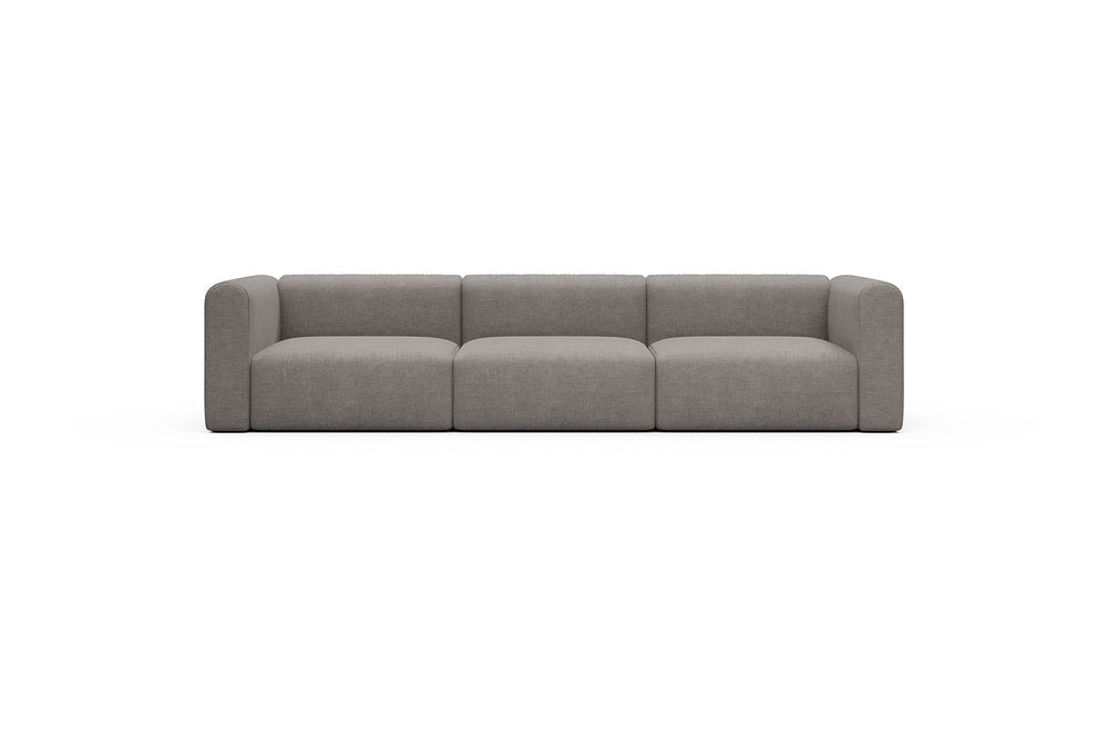 Rund Casual Modular Sofa - Configurations 1 - B3H - 335 x 97 cm - 3,5 Seater - 418 Esina Truffle
