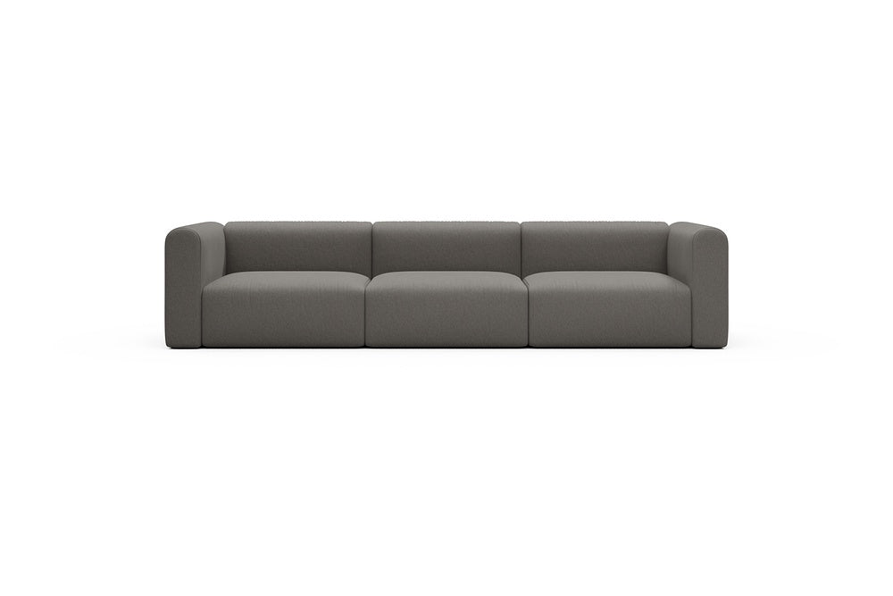 Rund Casual Modular Sofa - Configurations 1 - B3H - 335 x 97 cm - 3,5 Seater - 446 Satya Taupe Brown