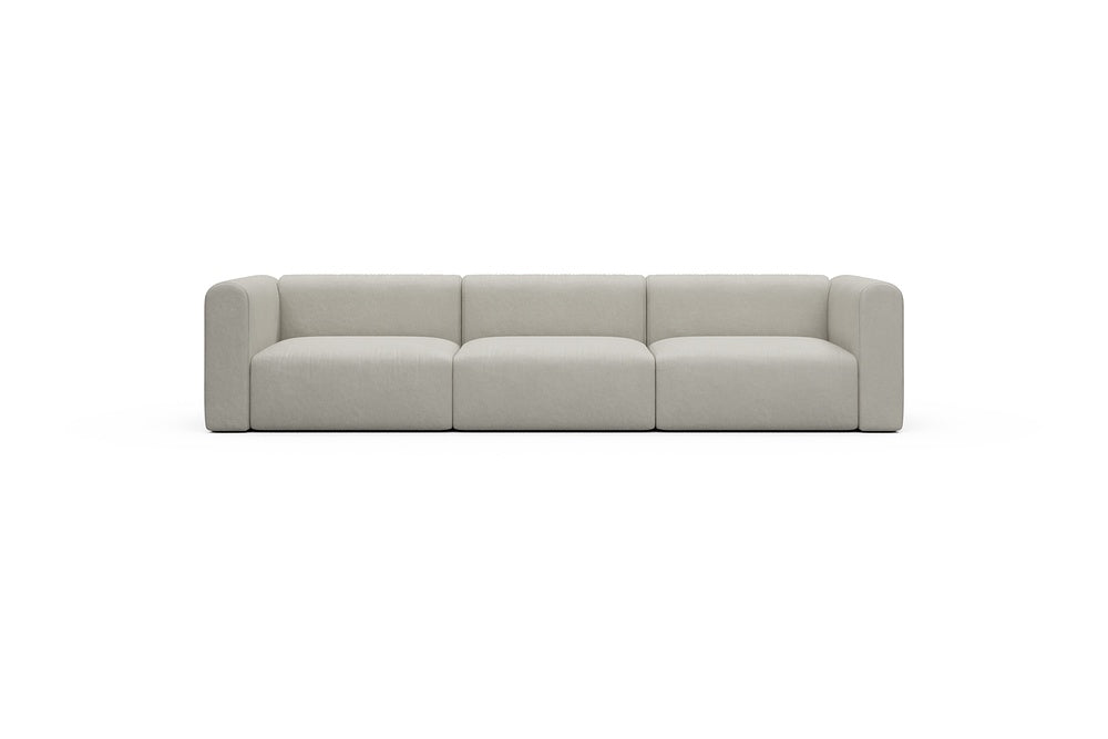 Rund Casual Modular Sofa - Configurations 1 - B3H - 335 x 97 cm - 3,5 Seater - 487 Denari Clean Beige