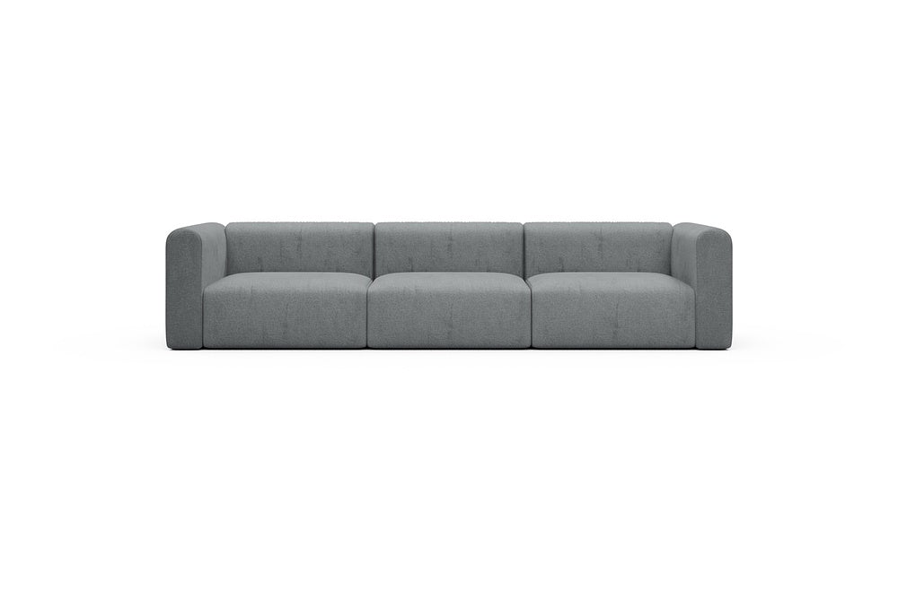 Rund Casual Modular Sofa - Configurations 1 - B3H - 335 x 97 cm - 3,5 Seater - 495 Casone Gravel Grey