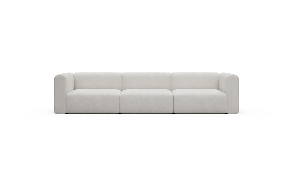 Rund Casual Modular Sofa - Configurations 1 - B3H - 335 x 97 cm - 3,5 Seater - 574 Vivus Dusty Off White