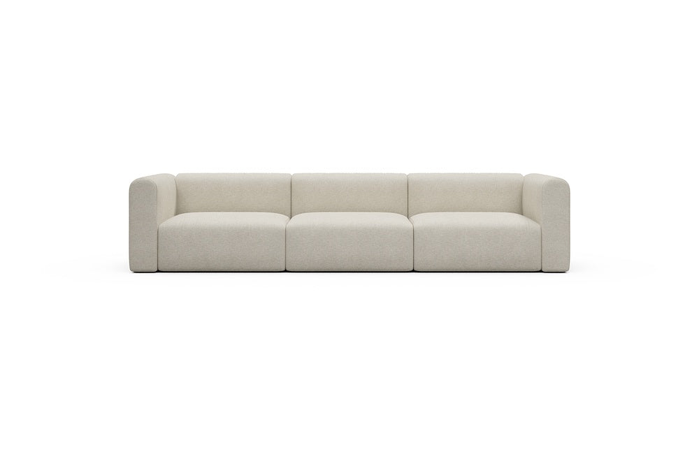 Rund Casual Modular Sofa - Configurations 1 - B3H - 335 x 97 cm - 3,5 Seater - 584 Argus Natural