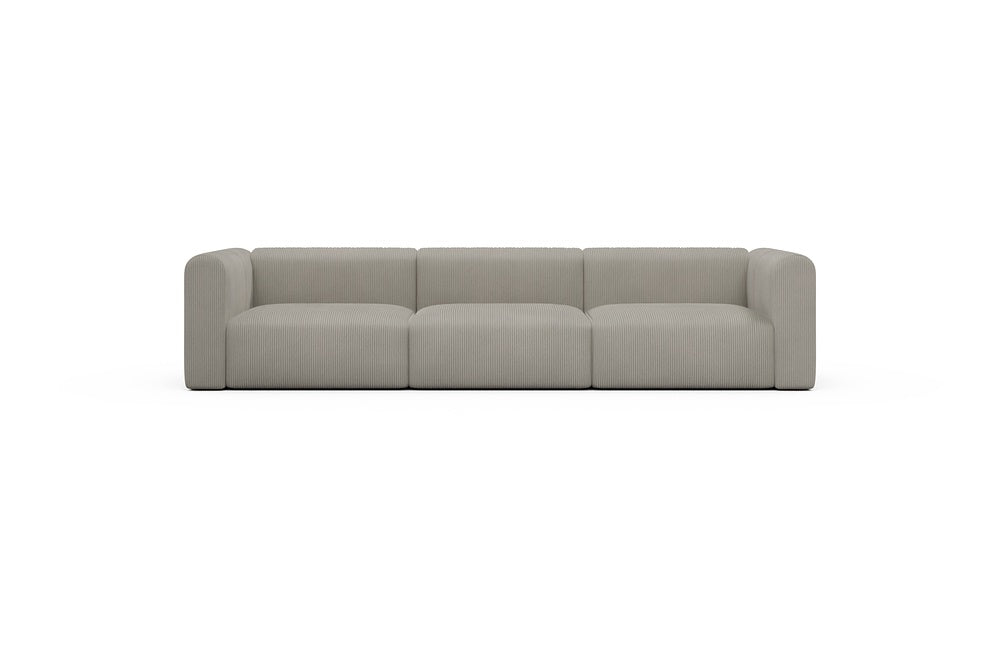 Rund Casual Modular Sofa - Configurations 1 - B3H - 335 x 97 cm - 3,5 Seater - 603 Corduroy Beige