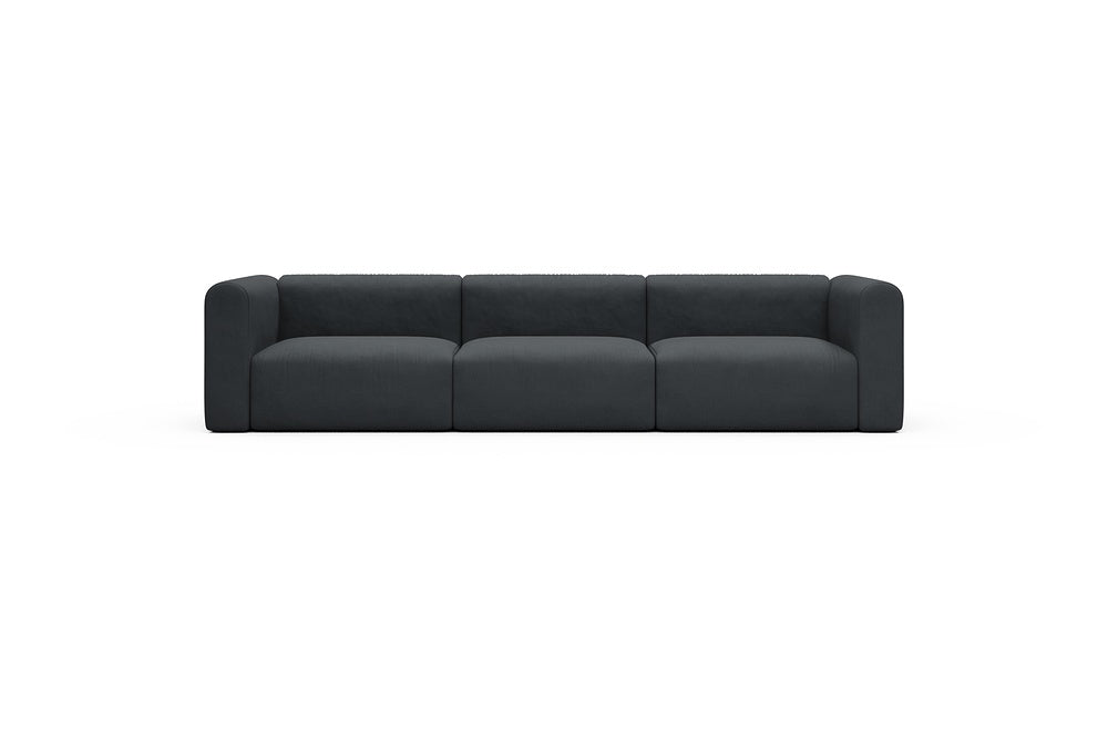 Rund Casual Modular Sofa - Configurations 1 - B3H - 335 x 97 cm - 3,5 Seater - 766 Cura Anthracite