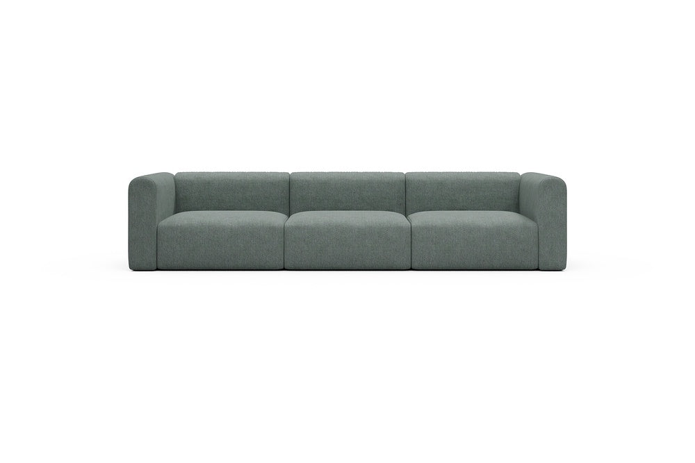 Rund Casual Modular Sofa - Configurations 1 - B3H - 335 x 97 cm - 3,5 Seater - 770 Carreno Cielo Blue