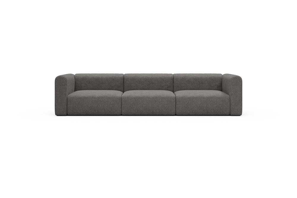 Rund Casual Modular Sofa - Configurations 1 - B3H - 335 x 97 cm - 3,5 Seater - 772 Carreno Salt & Pepper