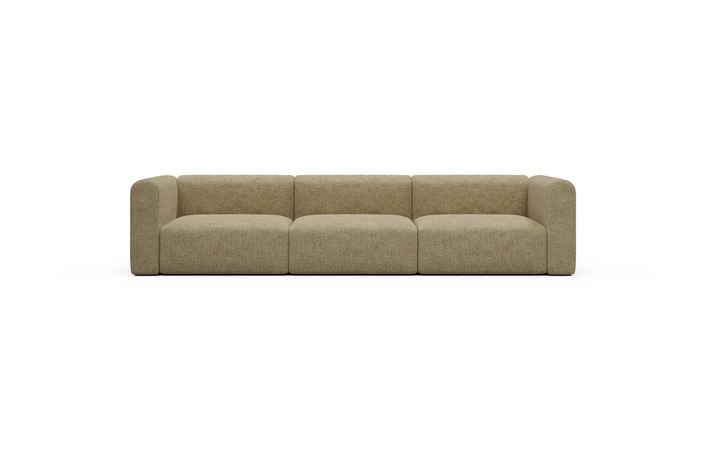 Rund Casual Modular Sofa - Configurations 1 - B3H - 335 x 97 cm - 3,5 Seater - 774 Carreno Sicilian Yellow