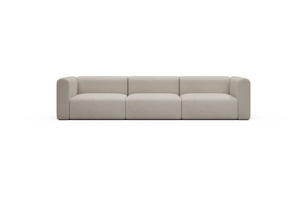 Rund Casual Modular Sofa - Configurations 1 - B3H - 335 x 97 cm - 3,5 Seater - 816 Aivi Lace Beige