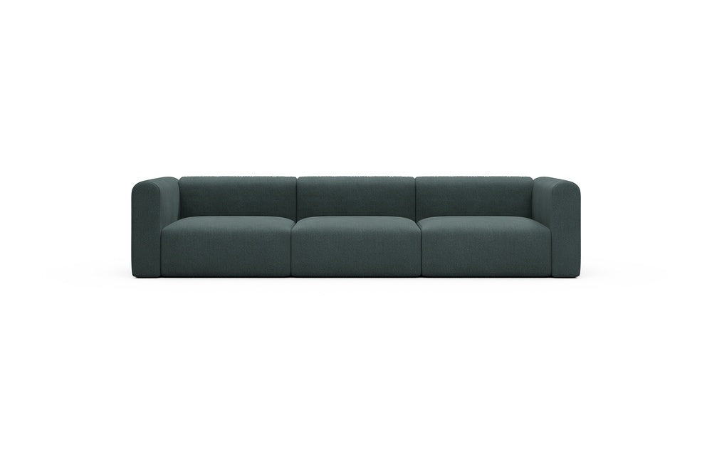 Rund Casual Modular Sofa - Configurations 1 - B3H - 335 x 97 cm - 3,5 Seater - 851 Mahoga Dark Blue