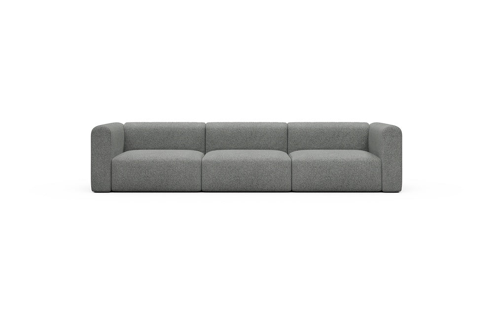 Rund Casual Modular Sofa - Configurations 1 - B3H - 335 x 97 cm - 3,5 Seater - 868 Vanora Warm Grey