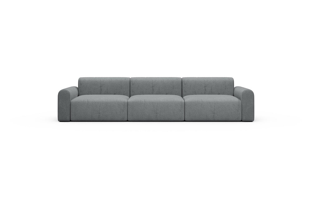 Rund Casual Modular Sofa - Configurations 1 - B3L - 335 x 97 cm - 3,5 Seater - 495 Casone Gravel Grey
