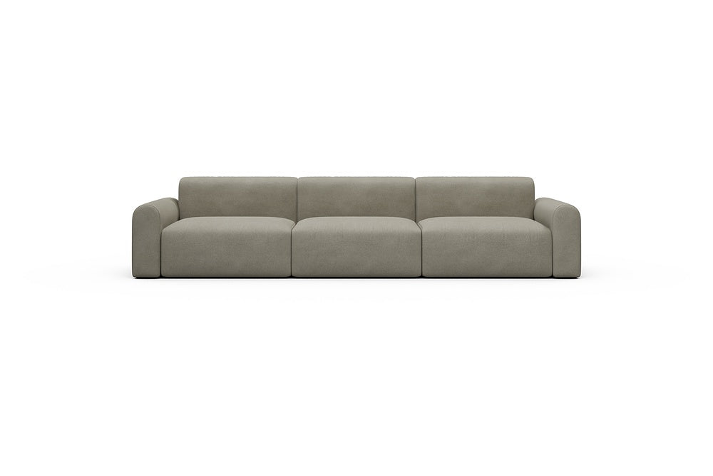 Rund Casual Modular Sofa - Configurations 1 - B3L - 335 x 97 cm - 3,5 Seater - 765 Cura Oat
