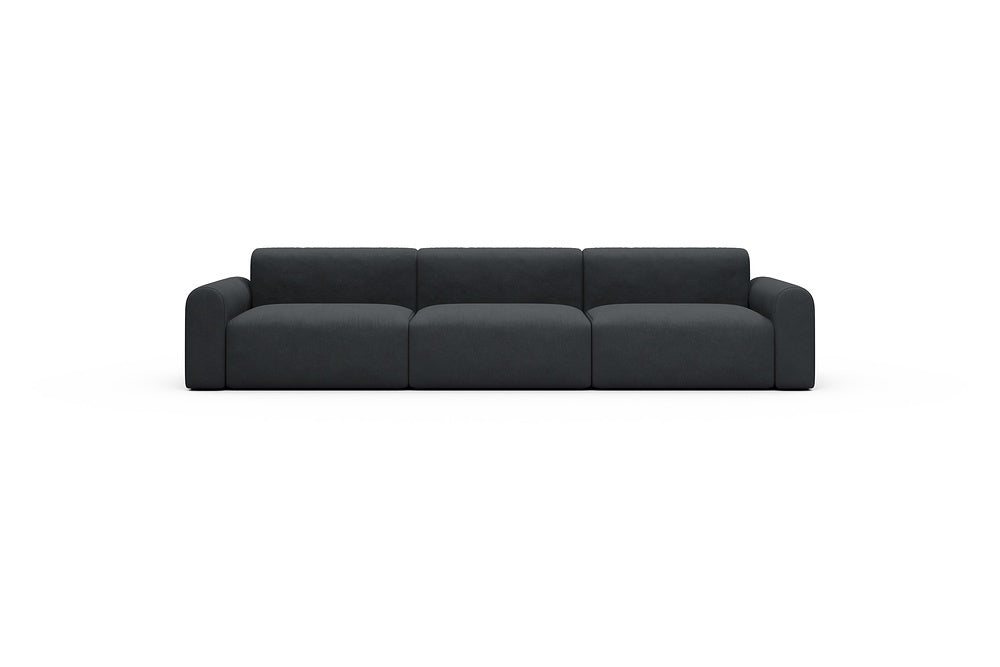 Rund Casual Modular Sofa - Configurations 1 - B3L - 335 x 97 cm - 3,5 Seater - 766 Cura Anthracite