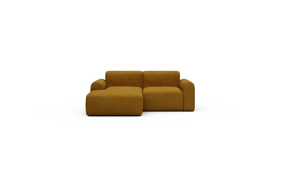 Rund Casual Modular Sofa - Configurations 1 - C1L - 194 x 97 cm - Chaise + 1 Seater - 767 Cura Apricot