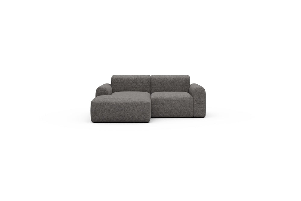 Rund Casual Modular Sofa - Configurations 1 - C1L - 194 x 97 cm - Chaise + 1 Seater - 772 Carreno Salt & Pepper