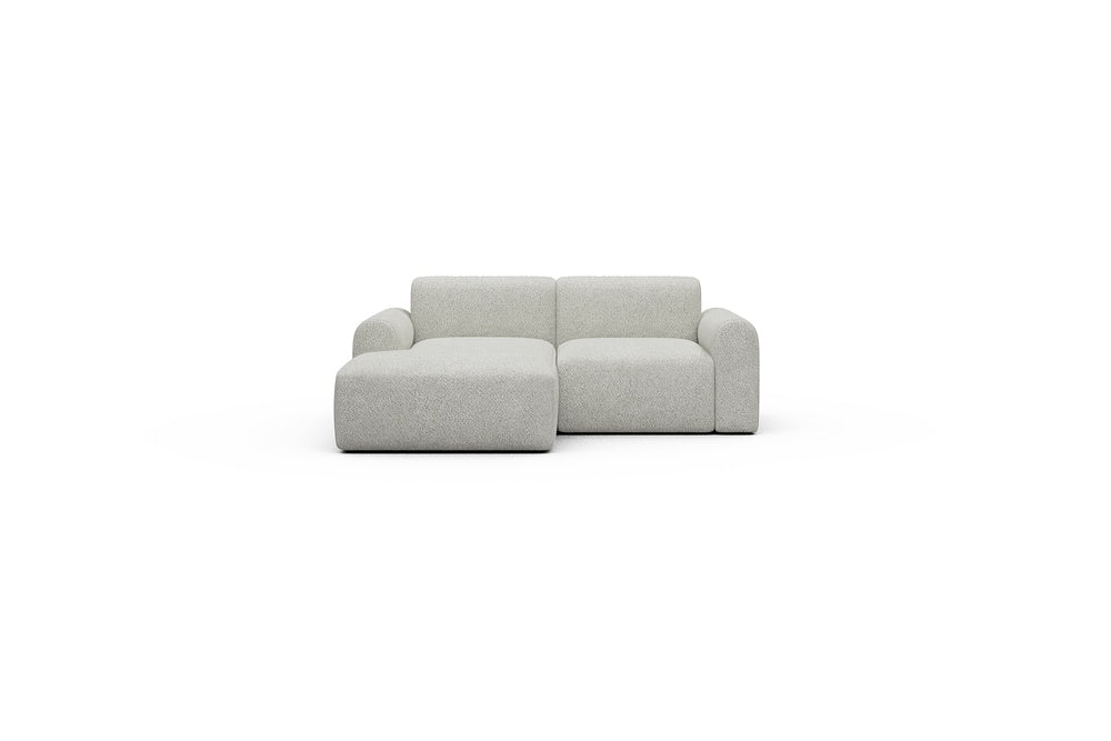 Rund Casual Modular Sofa - Configurations 1 - C1L - 194 x 97 cm - Chaise + 1 Seater - 867 Vanora Warm Sand