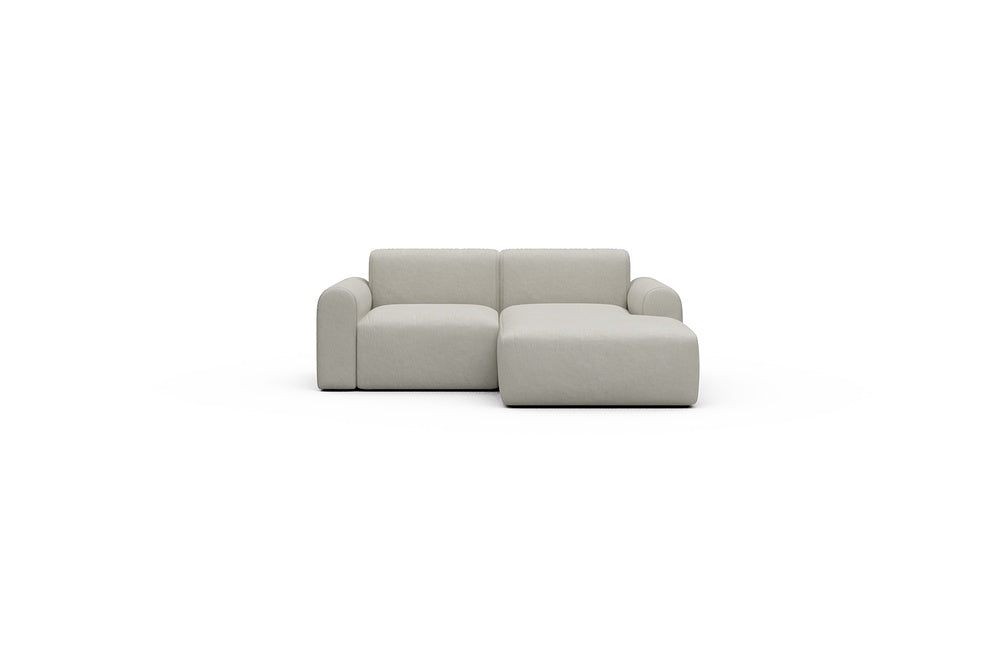 Rund Casual Modular Sofa - Configurations 1 - C2L - 194 x 152 cm - 1 Seater + Chaise - 487 Denari Clean Beige