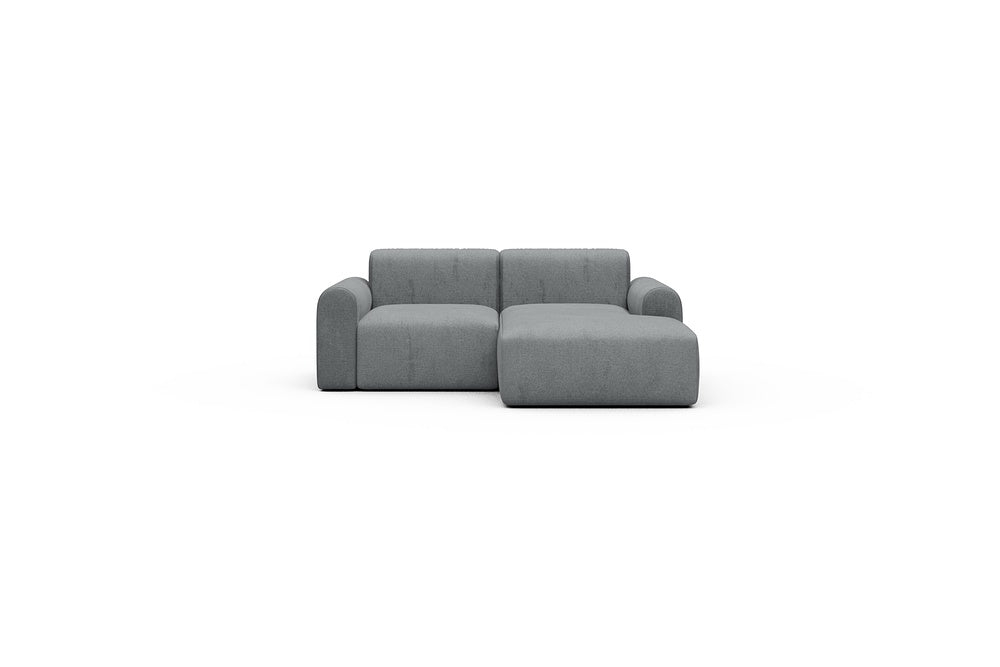Rund Casual Modular Sofa - Configurations 1 - C2L - 194 x 152 cm - 1 Seater + Chaise - 495 Casone Gravel Grey