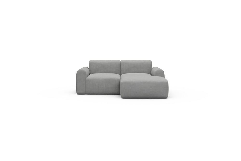 Rund Casual Modular Sofa - Configurations 1 - C2L - 194 x 152 cm - 1 Seater + Chaise - 764 Cura Sand Grey