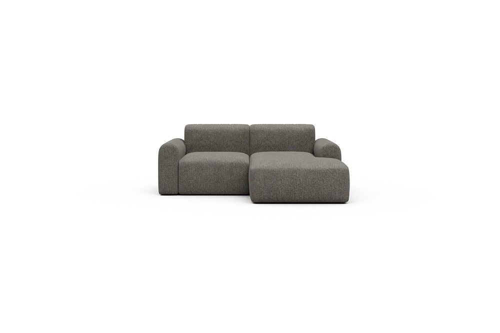 Rund Casual Modular Sofa - Configurations 1 - C2L - 194 x 152 cm - 1 Seater + Chaise - 771 Carreno Sepia Brown