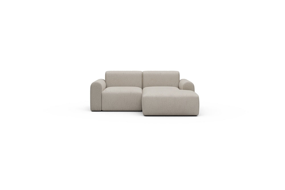 Rund Casual Modular Sofa - Configurations 1 - C2L - 194 x 152 cm - 1 Seater + Chaise - 816 Aivi Lace Beige