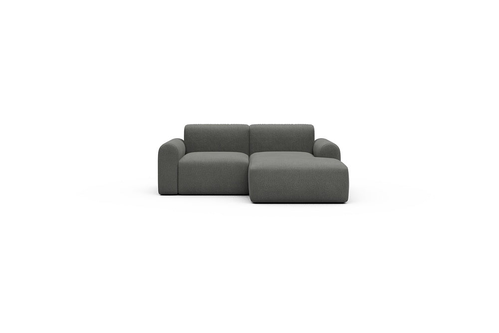Rund Casual Modular Sofa - Configurations 1 - C2L - 194 x 152 cm - 1 Seater + Chaise - 852 Mahoga Seal Grey