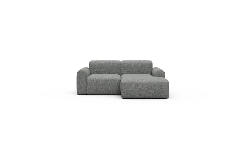 Rund Casual Modular Sofa - Configurations 1 - C2L - 194 x 152 cm - 1 Seater + Chaise - 868 Vanora Warm Grey