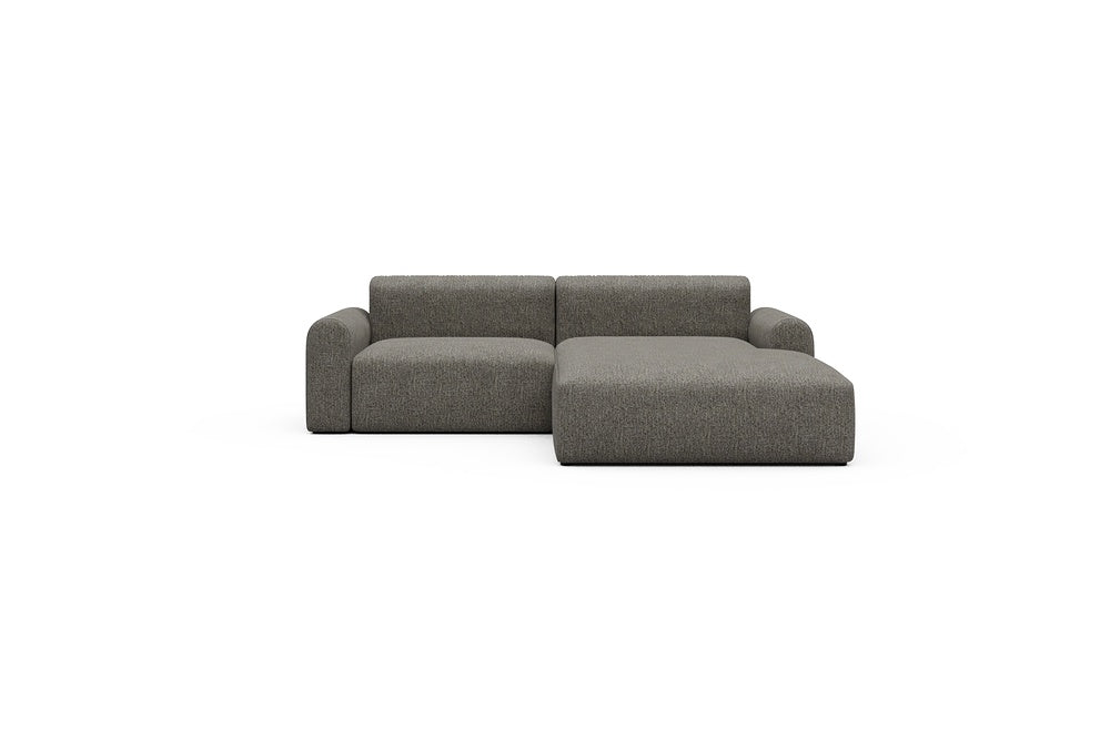 Rund Casual Modular Sofa - Configurations 1 - D2L - 240 x 188 cm - 1,5 Seater + Chaise - 771 Carreno Sepia Brown