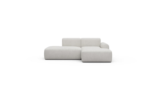 Rund Casual Modular Sofa - Configurations 1 - E2L - 224 x 152 cm - Open-end + Chaise - 574 Vivus Dusty Off White