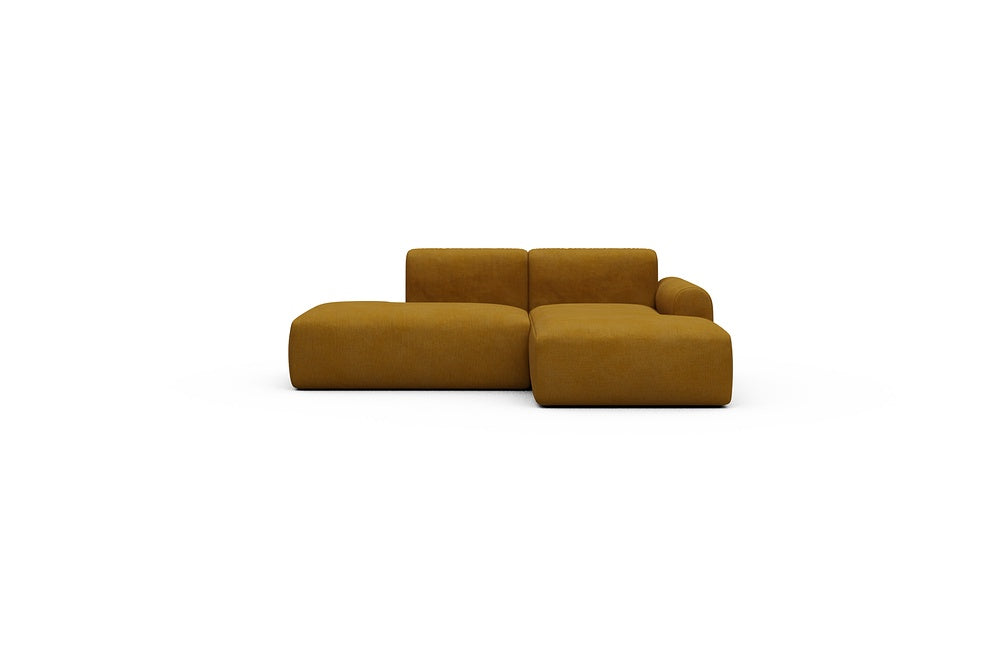 Rund Casual Modular Sofa - Configurations 1 - E2L - 224 x 152 cm - Open-end + Chaise - 767 Cura Apricot