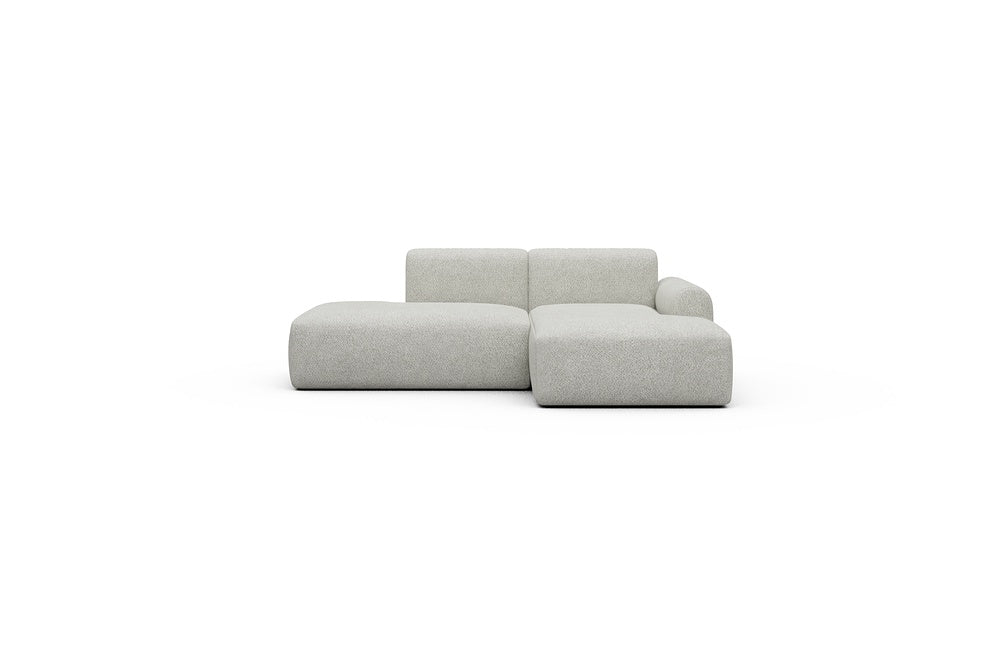 Rund Casual Modular Sofa - Configurations 1 - E2L - 224 x 152 cm - Open-end + Chaise - 867 Vanora Warm Sand