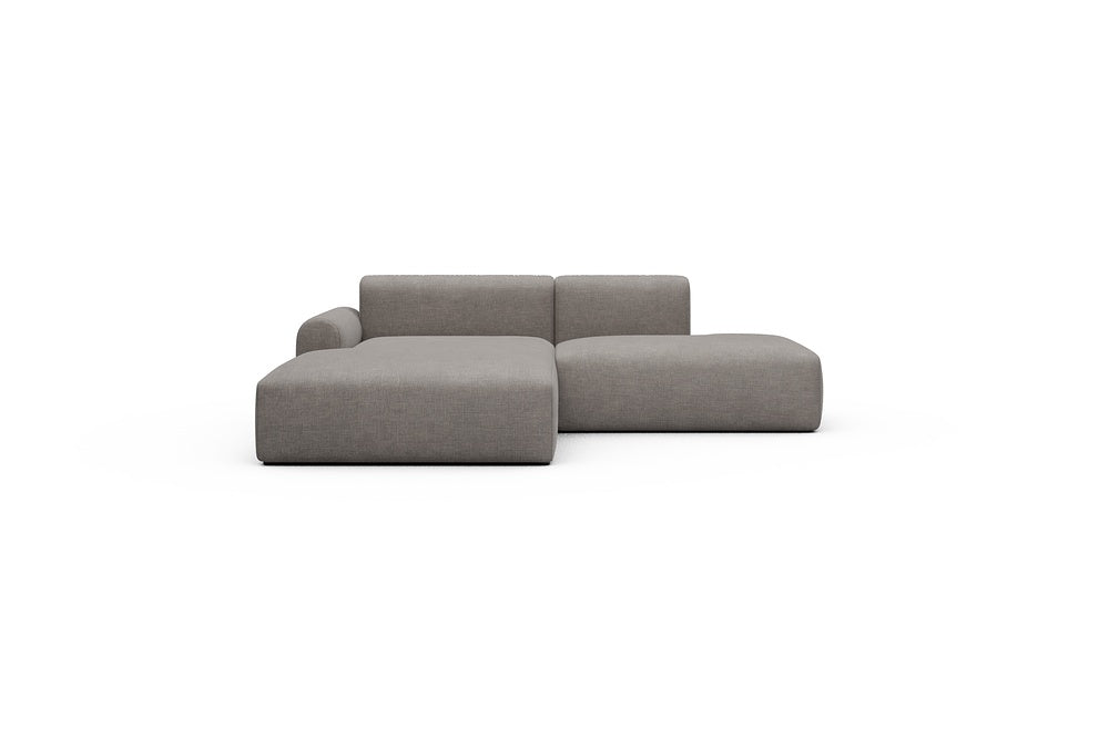 Rund Casual Modular Sofa - Configurations 1 - E3L - 247 x 188 cm - Chaise + Open-End - 418 Esina Truffle