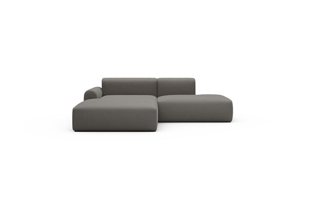 Rund Casual Modular Sofa - Configurations 1 - E3L - 247 x 188 cm - Chaise + Open-End - 446 Satya Taupe Brown