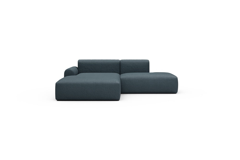 Rund Casual Modular Sofa - Configurations 1 - E3L - 247 x 188 cm - Chaise + Open-End - 489 Denari Royal Blue